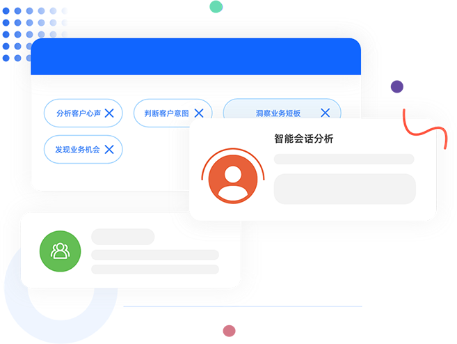 智能管理分析<br>挖掘客户需求，完善团队绩效